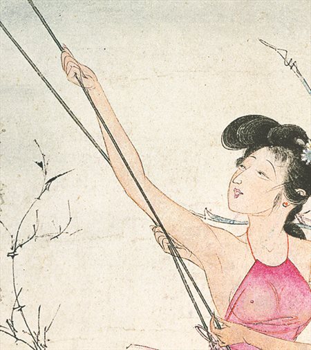 太原-胡也佛的仕女画和最知名的金瓶梅秘戏图
